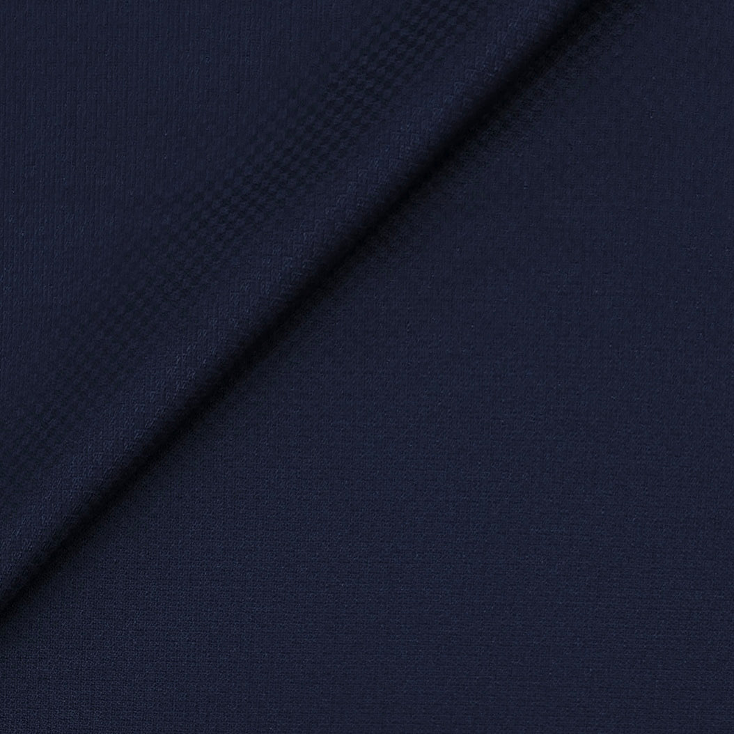 Trouser Fabric Raymond PV Dobby Colour Dark Blue